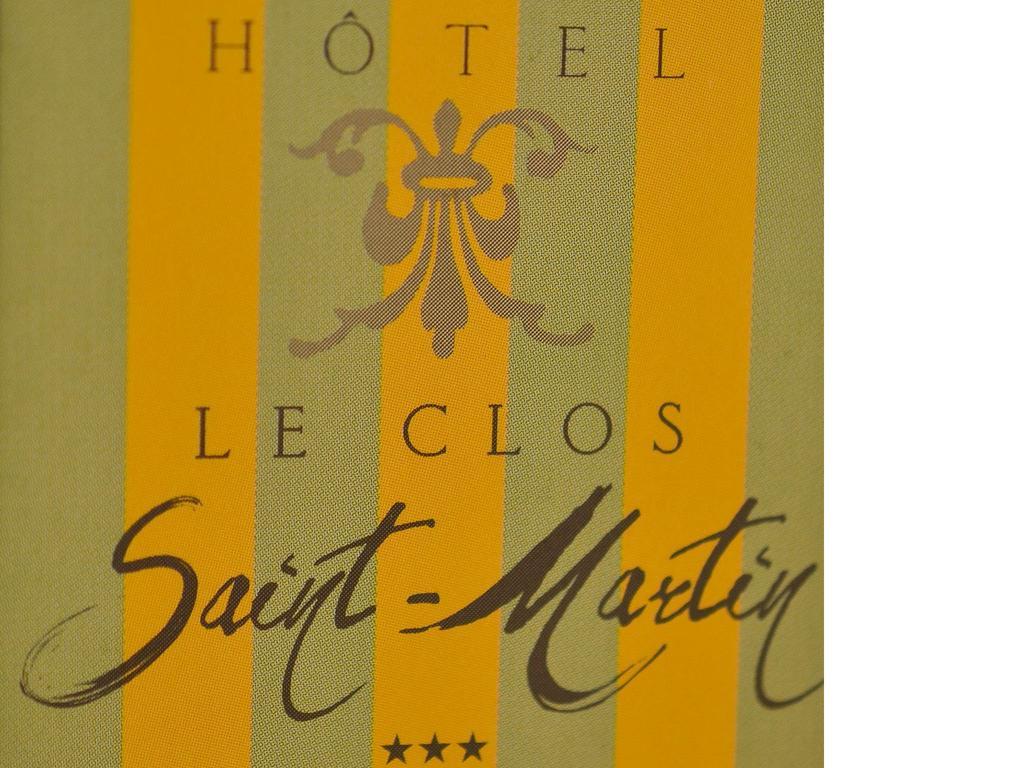 Hôtel Le Clos Saint Martin à Sancerre Extérieur photo